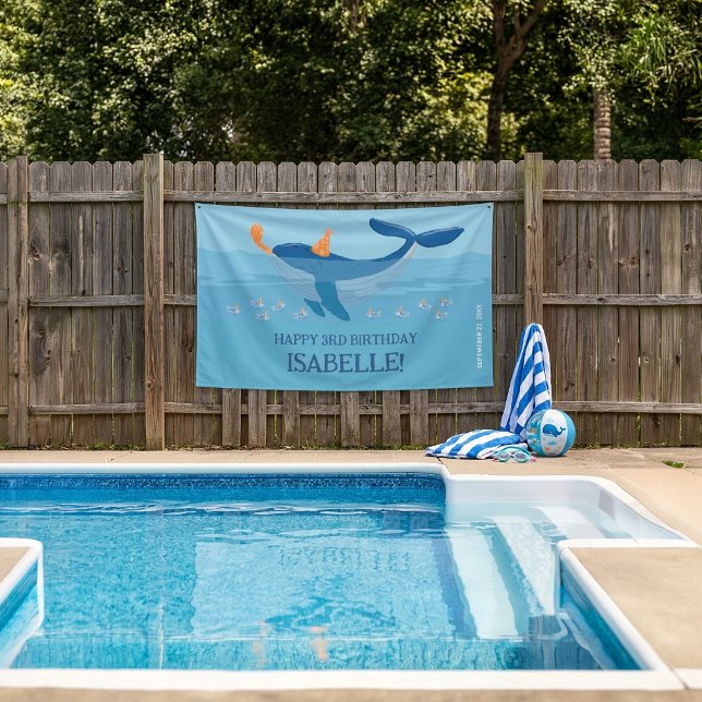 Whale of a Time – Kids Birthday Banner (Creator Uploaded)