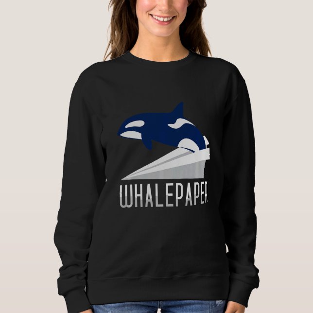 Whale Orca Sweatshirt (Front)