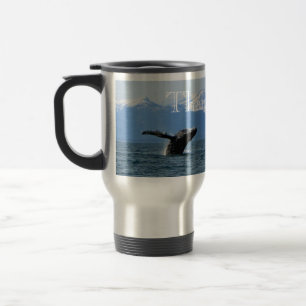 Whale Playtime; Thank You Travel Mug
