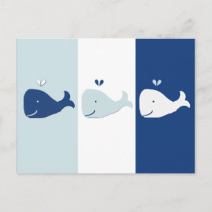 Whale Postcard