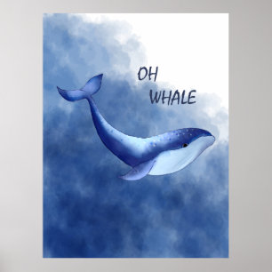 Whale Poster