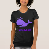 Whale! Purple. Customisable