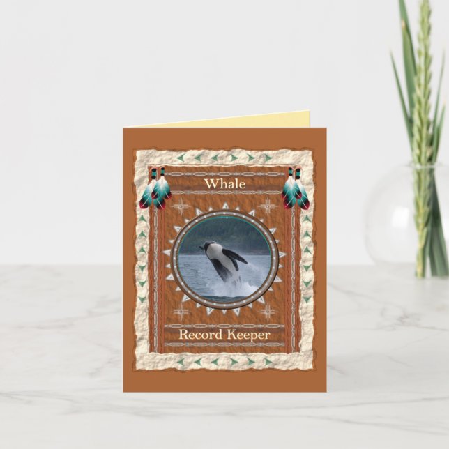 Whale Record Keeper Energy Card (Front)