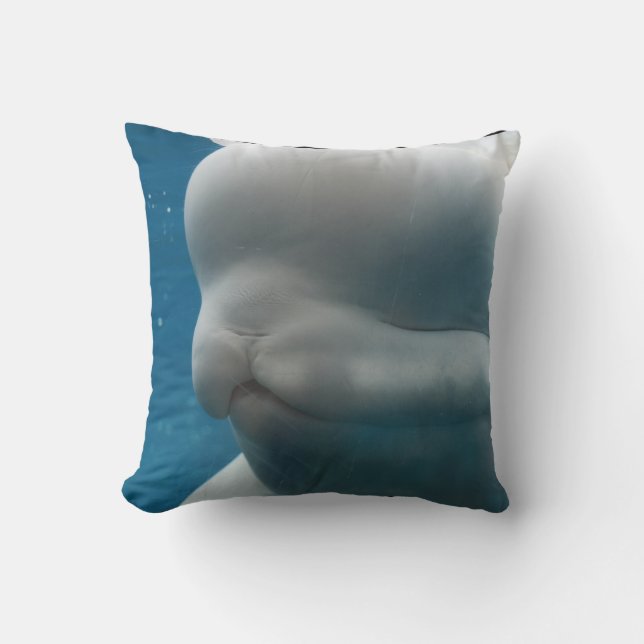 Whale Reflections Cushion (Front)