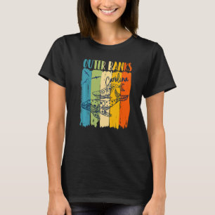 Whale Retro Outer Banks Matching Best Friends Fami T-Shirt