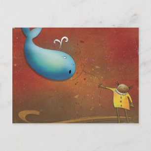 Whale Rider - New Zealand Postcard