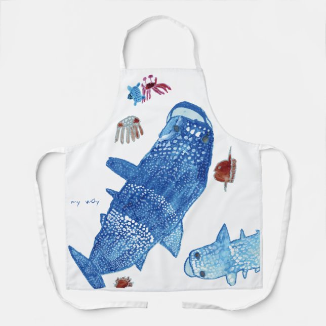 whale shark apron (Front)