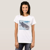 Whale Shark Artwork Women's T-shirt