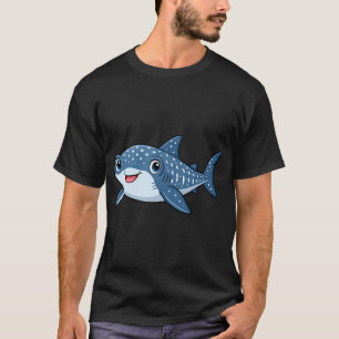 Whale Shark Cartoon T-Shirt