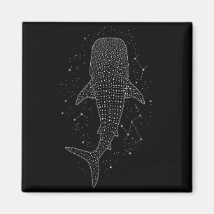 Whale Shark Constellation Marine Life For Animal L Magnet