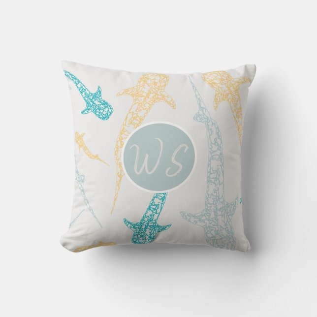 Whale shark cushion (Front)