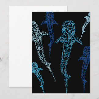 Whale shark invitation