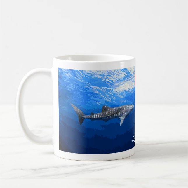Whale Shark Mug (Left)