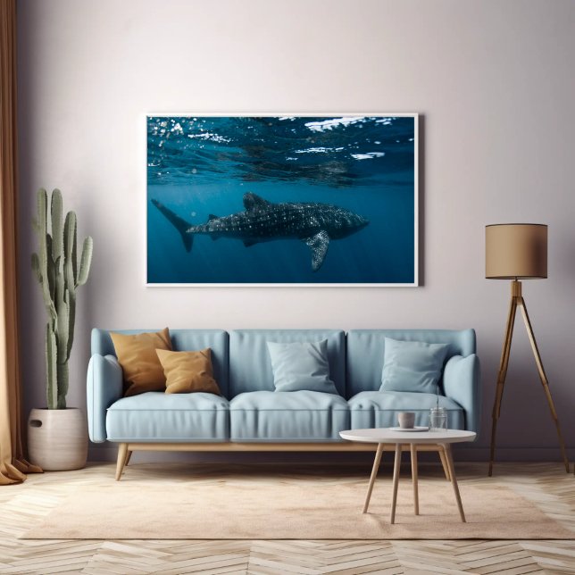 Whale Shark Nature Photograpy Undersea world  Poster (Creator Uploaded)