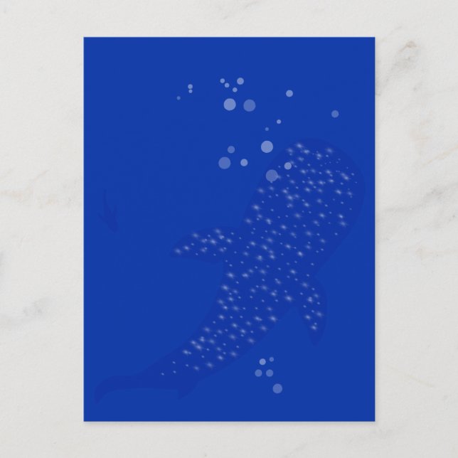 Whale Shark Postcard (Front)