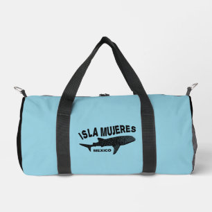 Whale Shark Scuba Diving   Isla Mujeres Duffle Bag