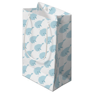 whale small gift bag