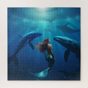 "Whale Song and Siren's Song: A Mermaid's Voyage, Jigsaw Puzzle