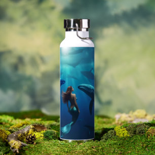 "Whale Song and Siren's Song: A Mermaid's Voyage, Water Bottle