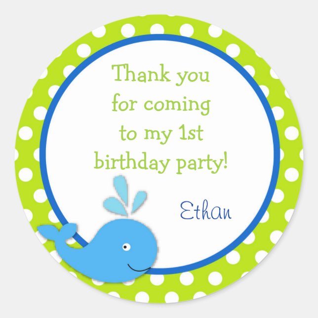 Whale Stickers (Front)