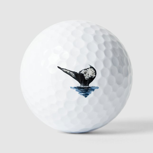 Whale Tail Golf Balls (Front)