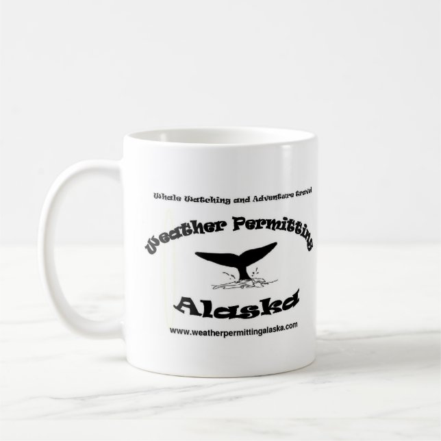 Whale tail mug (Left)