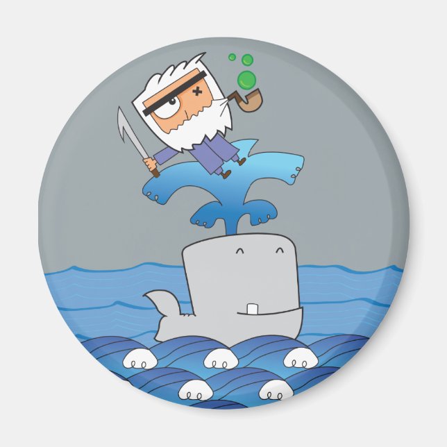 Whale Tale Magnet (Front)