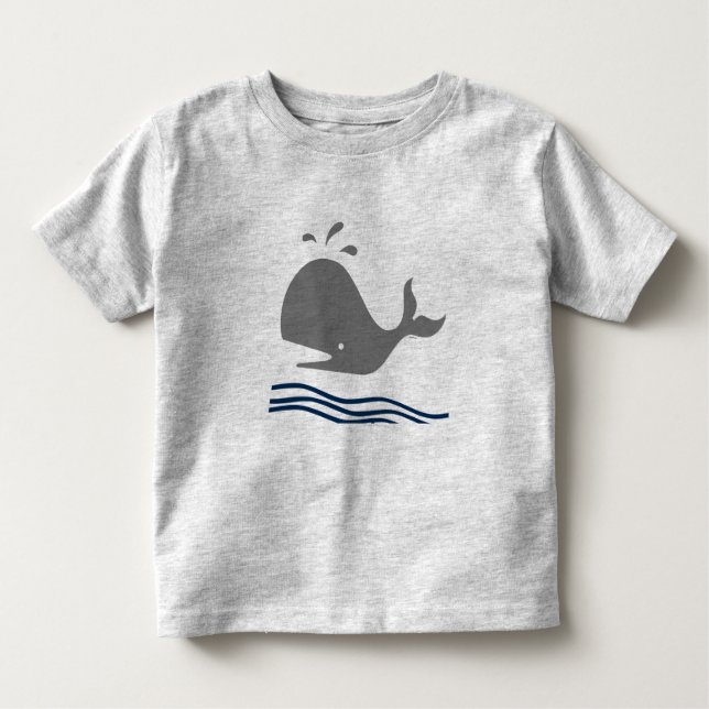 Whale Toddler T-Shirt (Front)