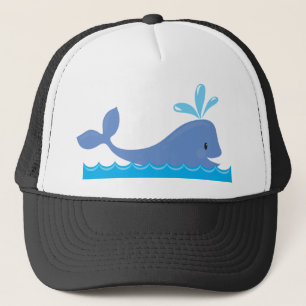 Whale Trucker Hat