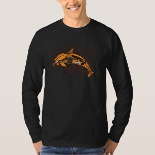 Whale underwater world ocean Orca Pul Hoodie T-Shirt