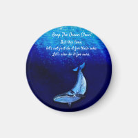 Whale Vertical Motion Scene To Down In Ocean Depth