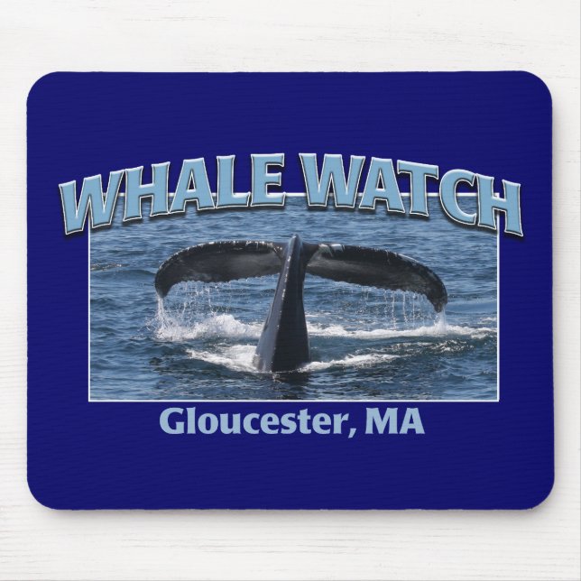 Whale Watch Mouse Pad (Front)