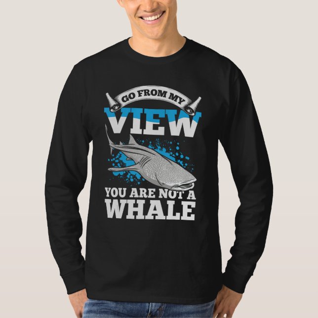 Whale Watching For Nature Enthusiast Wildlife Love T-Shirt (Front)