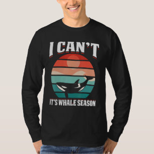 Whale Watching For Nature Enthusiast Wildlife  Tou T-Shirt