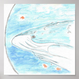 Whale Watching Poster