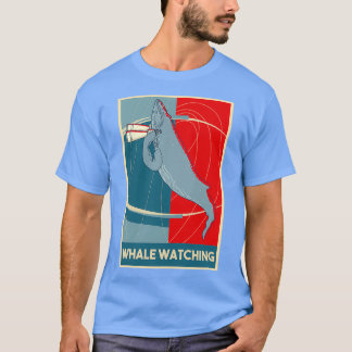 Whale Watching Whalewatching Ocean Naturalist Gift T-Shirt