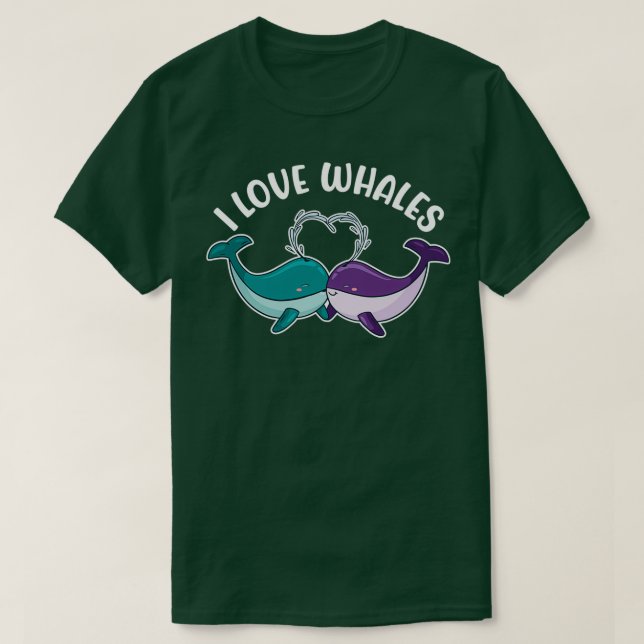 Whale Whale Blue Whal Funny Saying 2 T-Shirt (Design Front)