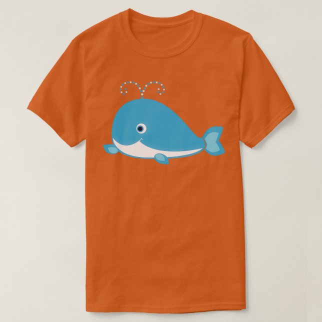 Whale Whale Gift T-Shirt (Design Front)