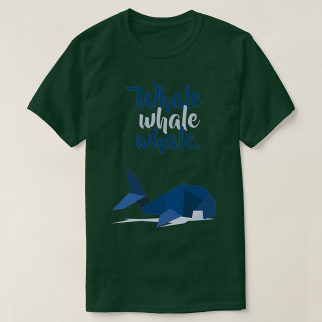 WHALE WHALE WHALE 5 T-Shirt (Design Front)