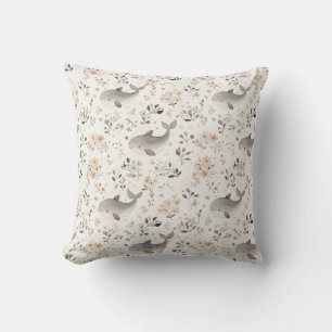 Whale Wishes Baby Cushion