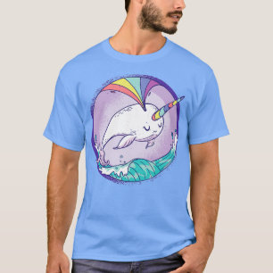 Whale with unicorn function T-Shirt