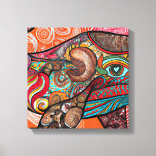 Whale Wow Canvas Print