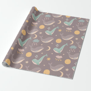 Whale Wrapping Paper
