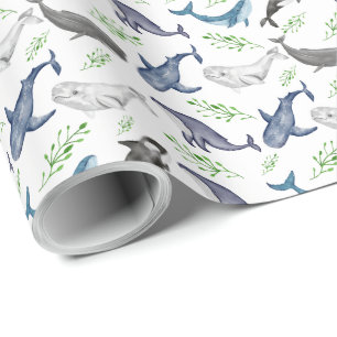 Whale Wrapping Paper