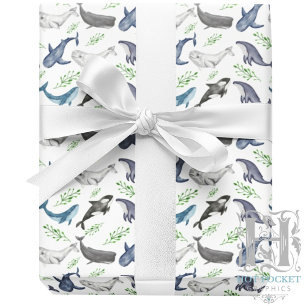 Whale Wrapping Paper