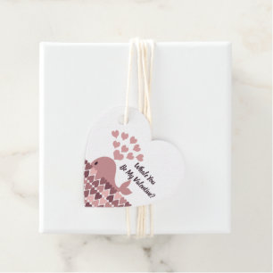 Whale You Be My Valentine Favour Tags