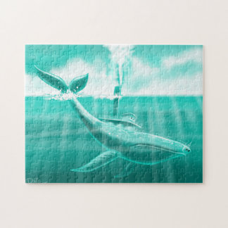 Whaleback diving jigsaw puzzle