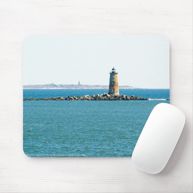 Whaleback Lighthouse Mouse Pad (With Mouse)