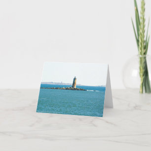 Whaleback Lighthouse Thank You Card