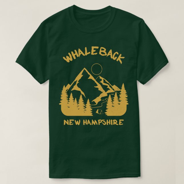 WHALEBACK NEW HAMPSHIRE T-Shirt (Design Front)